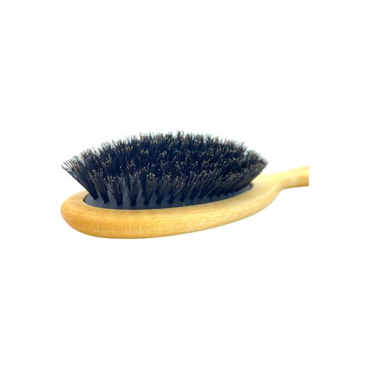 Dural Beech wood rubber cushion hair brush with boar bristles Hair Brush Pasteur Pharmacy