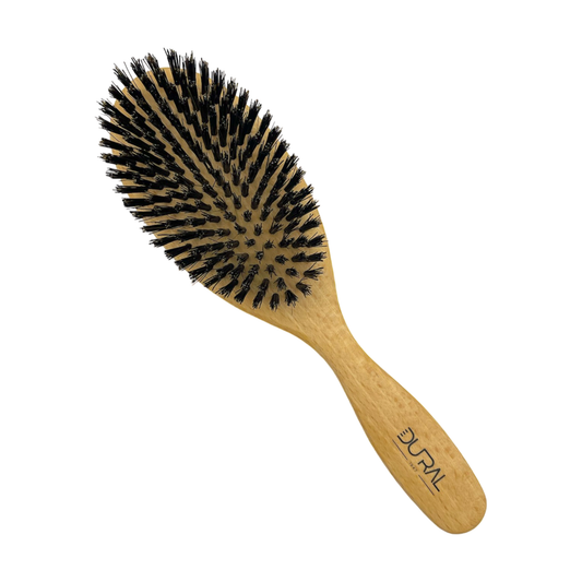 Dural Beech wood hair brush with pure boar bristles - 10 rows Hair Brush Pasteur Pharmacy