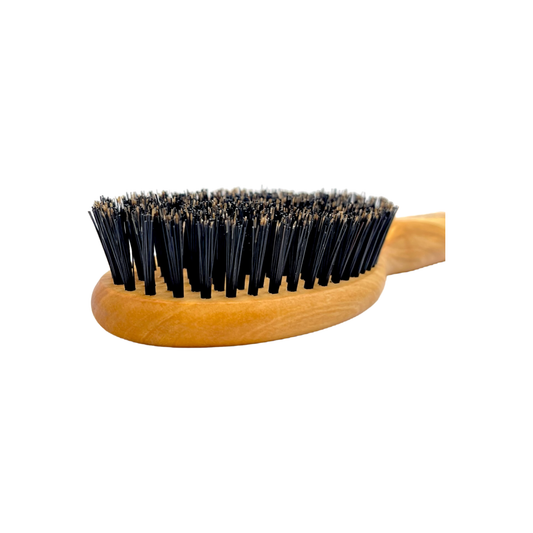 Dural Olive wood boar bristles hair brush - 9 rows Hair Brush Pasteur Pharmacy