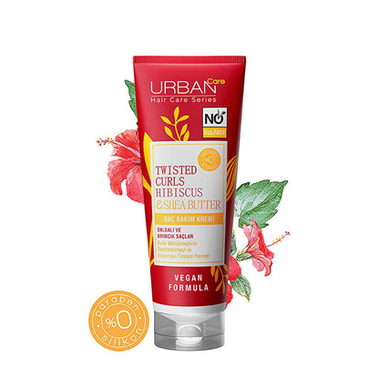 Crema para el cuidado del cabello rizado sin sulfatos Urban Care - Nutritiva, hidratante, vegana, 8.45 fl oz