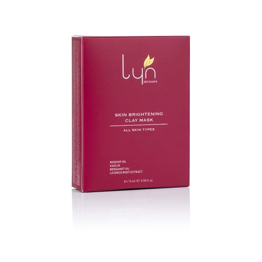 Lyn Skincare Brightening Clay Mask for Radiant Skin 8x15 mL