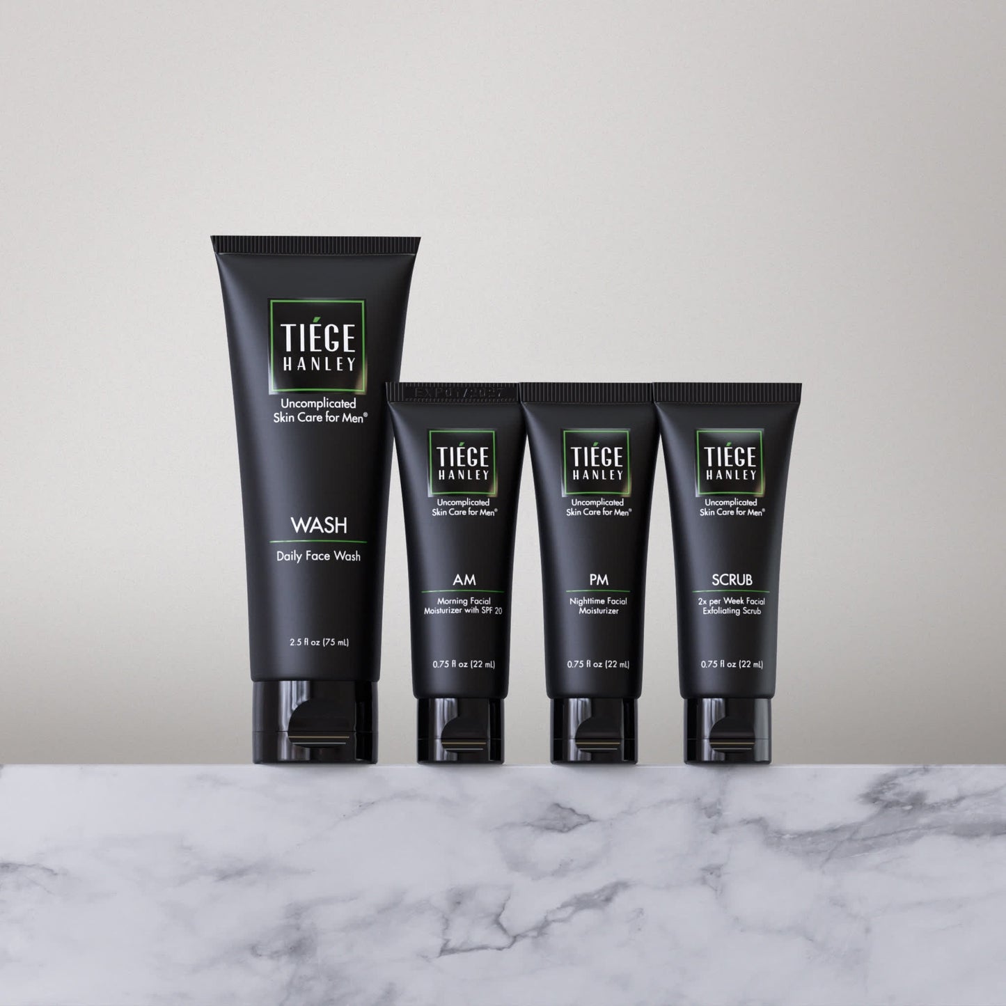The Essential Skin Care Routine for Men System Tiege Hanley 30 Day Supply