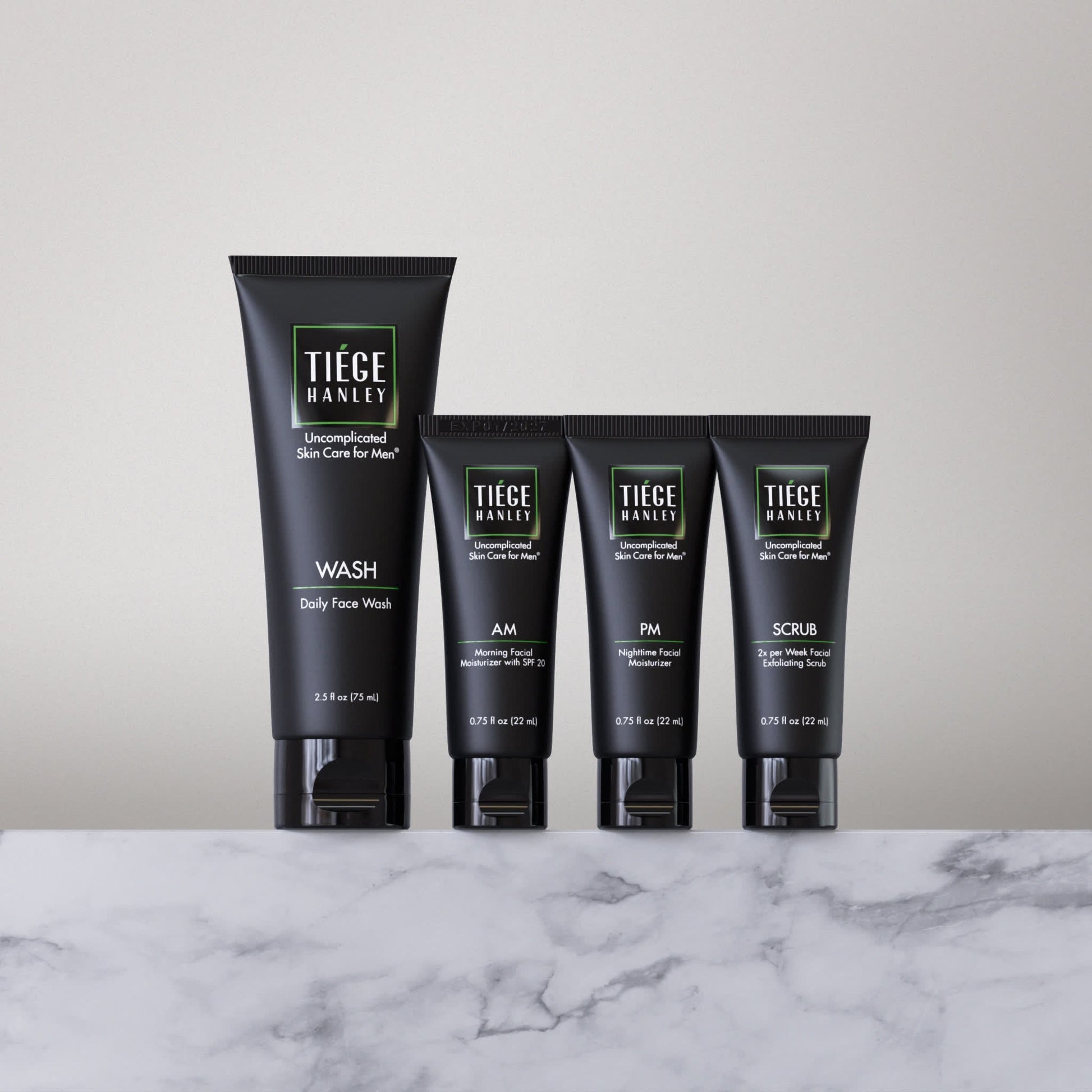 The Essential Skin Care Routine for Men System Tiege Hanley 30 Day Supply