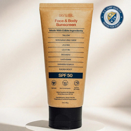 Sky and Sol Face & Body Sunscreen Sunscreen Sky and Sol SPF 50