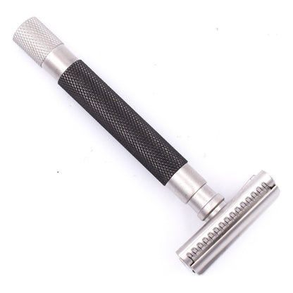 Parker 55SL-GR Graphite Semi Slant 3 Piece Safety Razor Safety Razor Pasteur Pharmacy