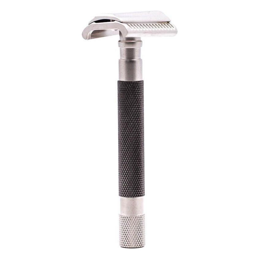 Parker 55SL-GR Graphite Semi Slant 3 Piece Safety Razor Safety Razor Pasteur Pharmacy