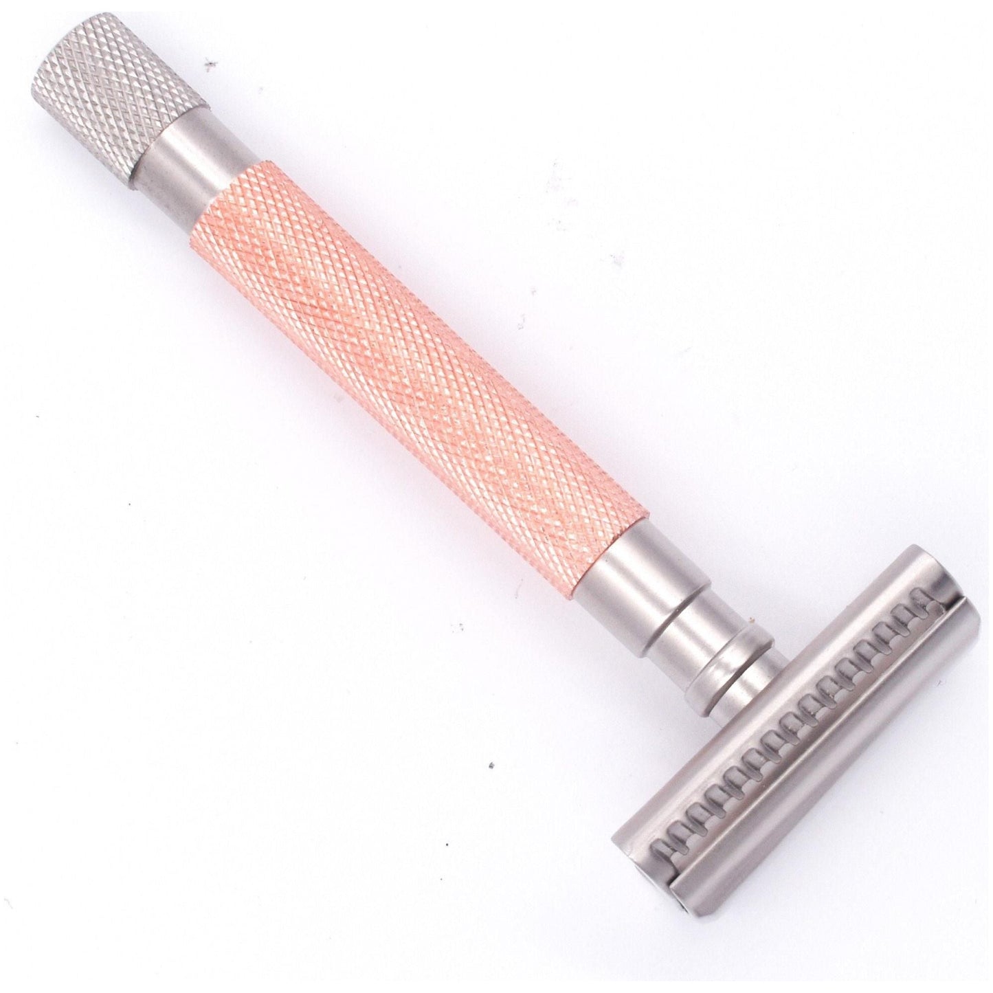 Parker 55SL-RG Rose Gold Semi Slant 3 Piece Safety Razor Safety Razor Pasteur Pharmacy
