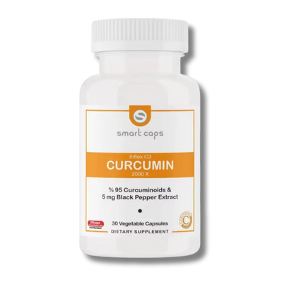 Suplemento dietético Smartcaps Inflex C3 Curcumin, 30 cápsulas