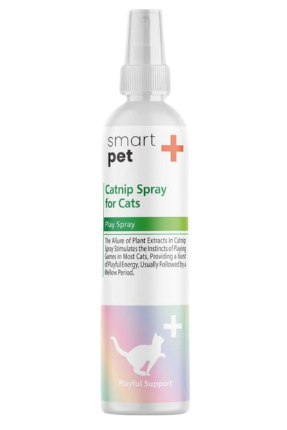 Smartpet + Spray de jeu à l'herbe à chat aux huiles essentielles 100 ml