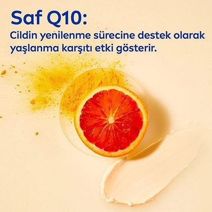 Nivea Q10 Energy Crema para el Contorno de Ojos con Vitamina C: Revitaliza, reafirma y reduce las ojeras - Antiarrugas, para piel sensible