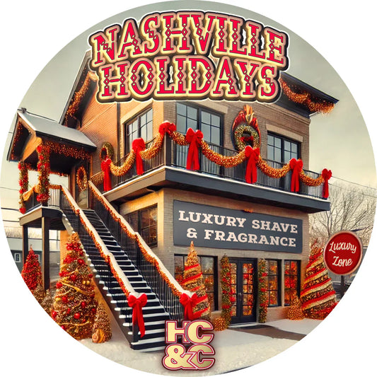 HC&C Nashville Holidays Shaving Collection Shaving Set Pasteur Pharmacy Shaving Soap 4 oz