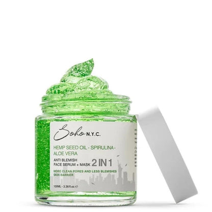 Sérum et masque visage 2-en-1 anti-imperfections Soho N.Y.C. 100 ml