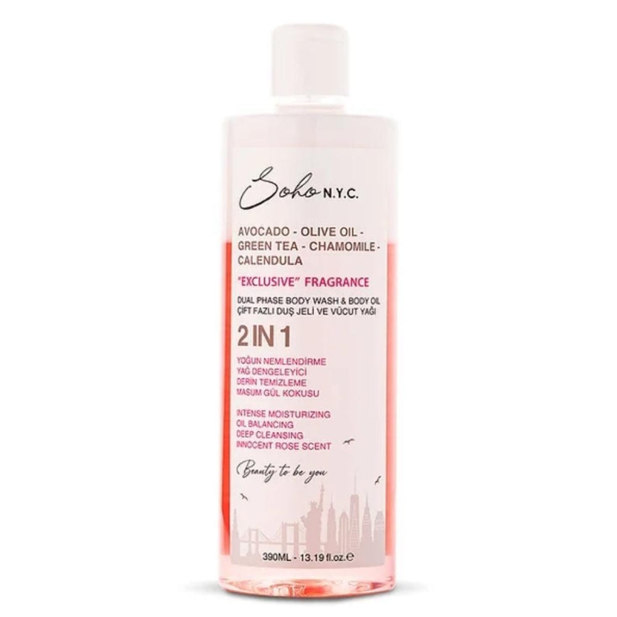 Soho N.Y.C. Exclusive 2in1 Shower Gel & Body Oil 390ml