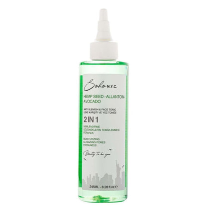 Soho N.Y.C. Tonique visage clarifiant anti-imperfections 2 en 1 245 ml