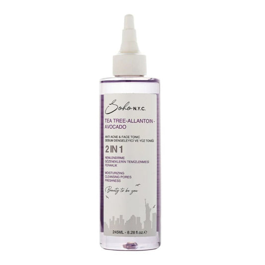 Soho N.Y.C. Acne Sebum Balancing & Purifying Facial Toner 245ml