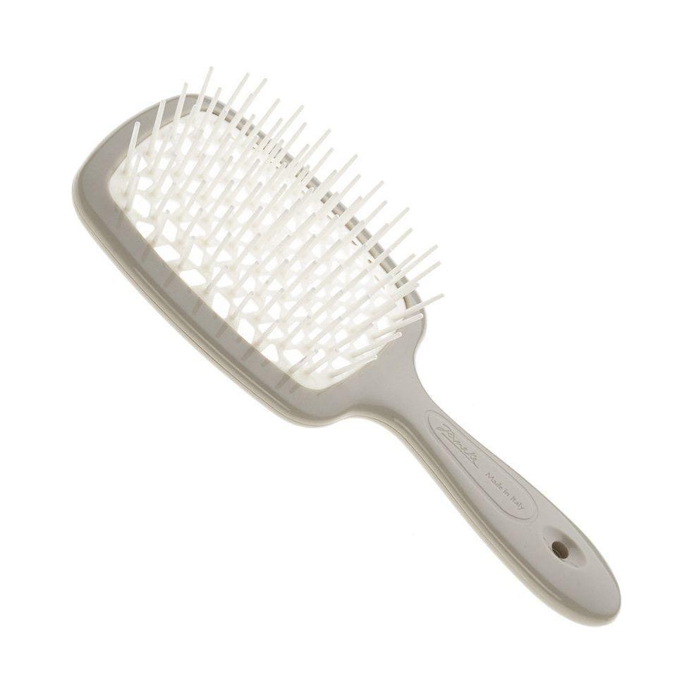 Janeke Superbrush Grey/White - 94SP226 GRI Hair Brush Pasteur Pharmacy