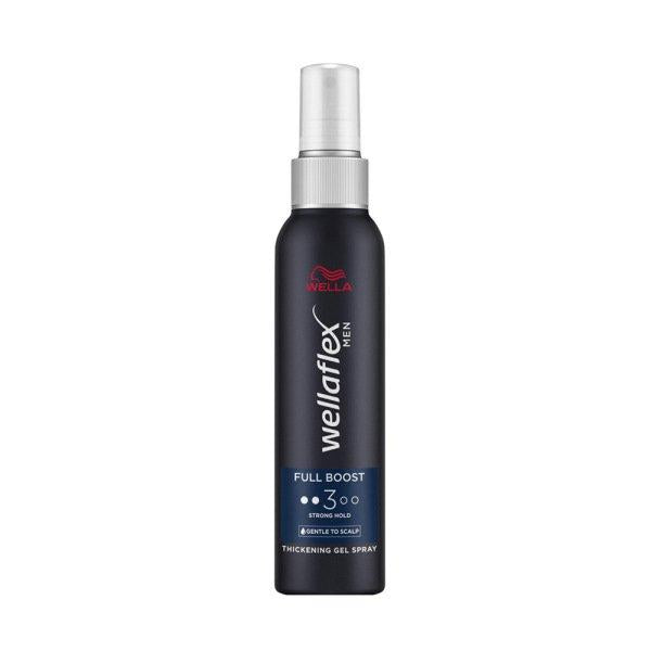 Wella Wellaflex Men Full Boost Strong Hold Gel Spray 150ml