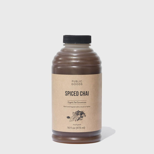 Organic Spiced Chai Concentrate Grocery Public Goods