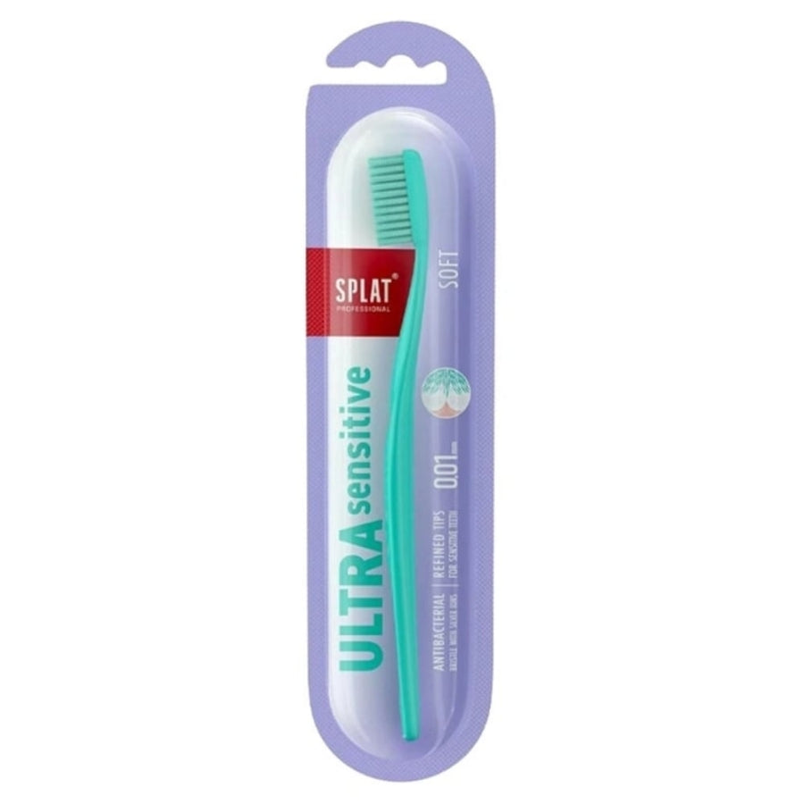 Splat Ultra Sensitive Soft Toothbrush for Gentle Cleaning Purple