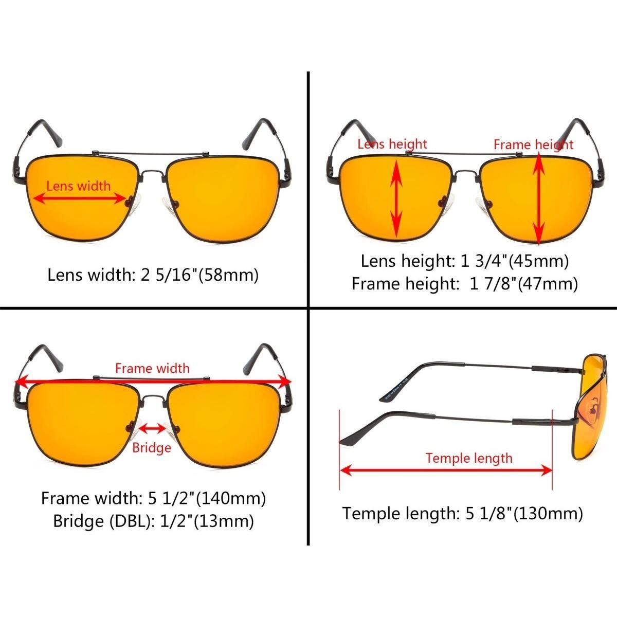 Pilot Blue Light Blocking Eyeglasses DS1801 Eyeglasses Pasteur Pharmacy