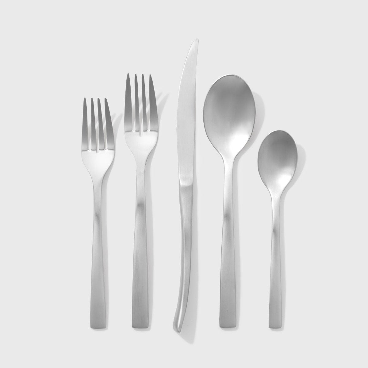 18/10 Stainless Steel Forged Flatware Set (20 Ct) Household Public Goods