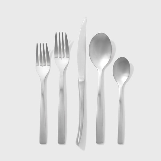 18/10 Stainless Steel Forged Flatware Set (20 Ct) Household Public Goods