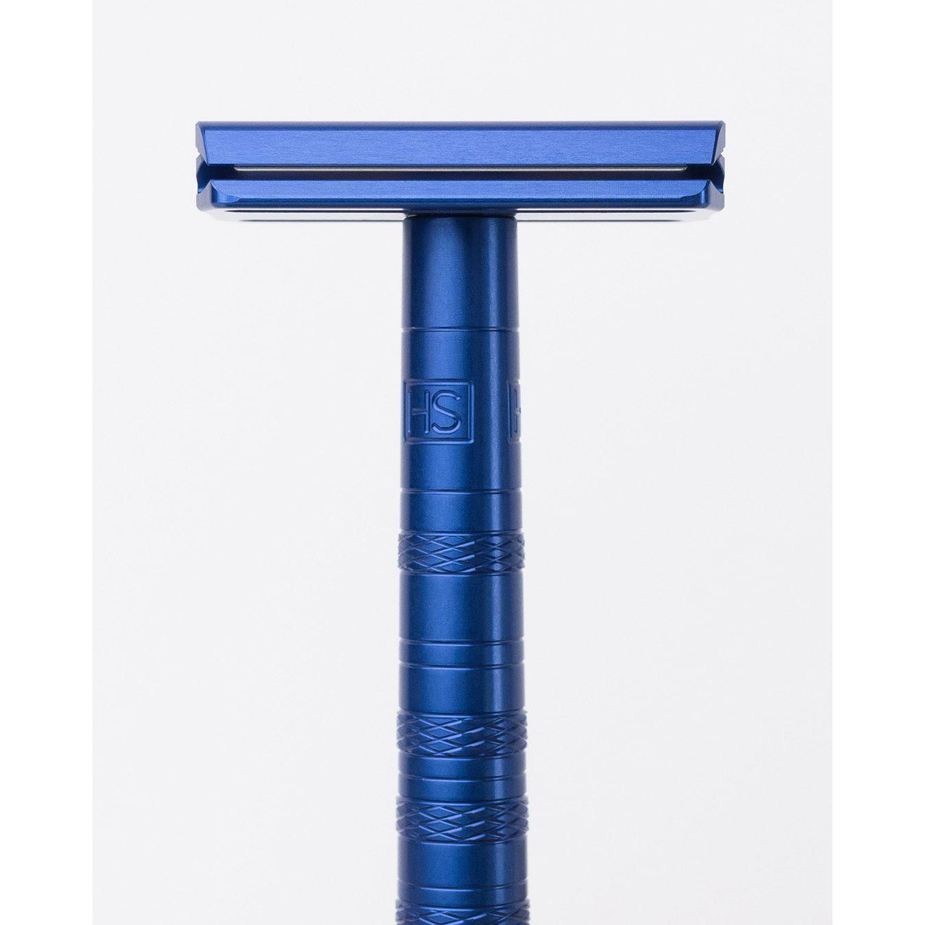 Henson Shaving [AL13-V2] Mild Safety Razor Safety Razor Pasteur Pharmacy Steel Blue