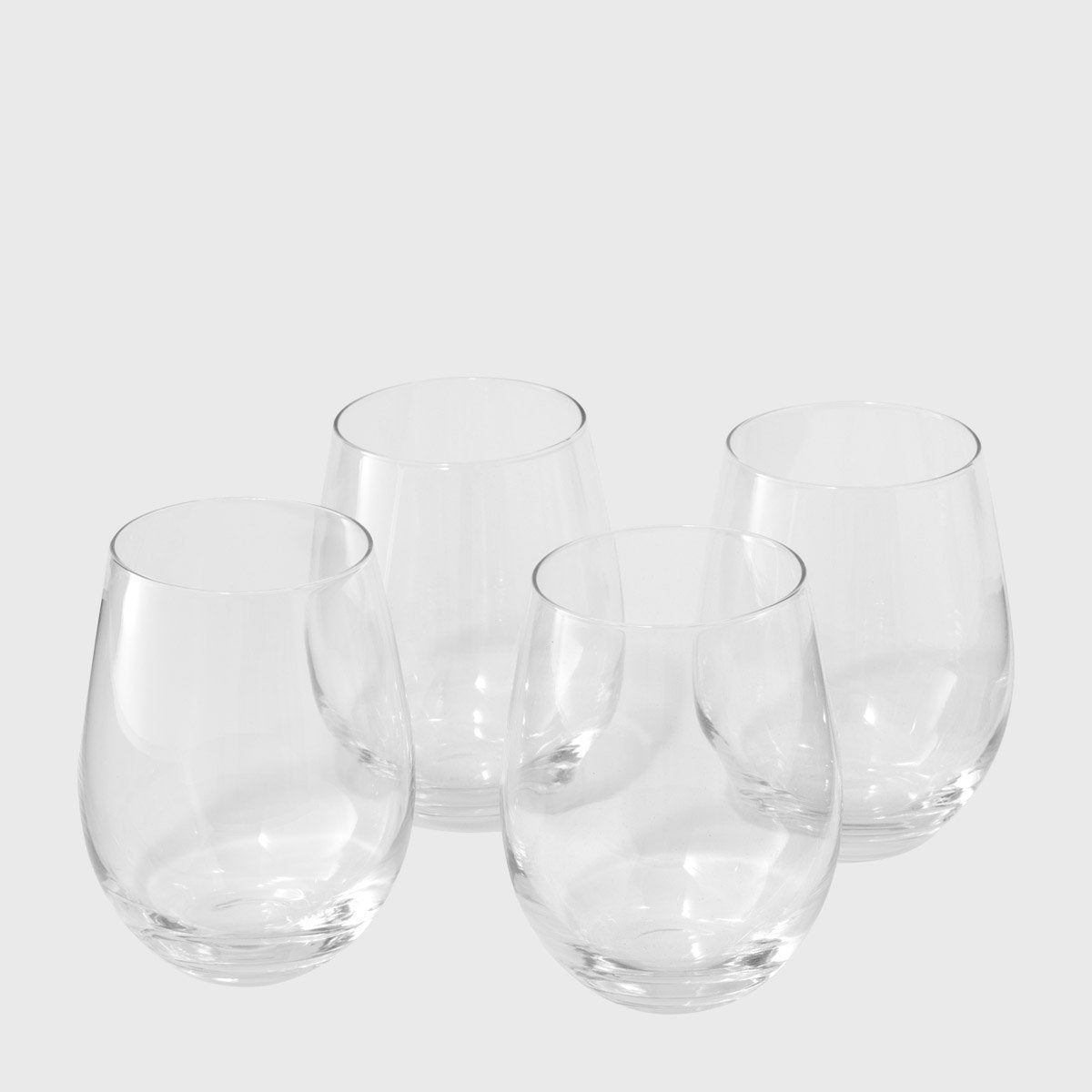 Stemless Wine Glasses (Set of 4) Public Goods