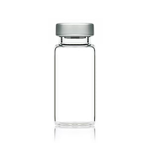 10 mL Clear Glass Sterile Vials, 20 mm Crimp Finish (100-Pack) Science & Laboratory Pasteur Pharmacy