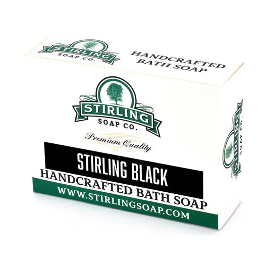 Stirling Soap Co. Stirling Black Bath Soap 5.5 Oz Bath Soap Pasteur Pharmacy