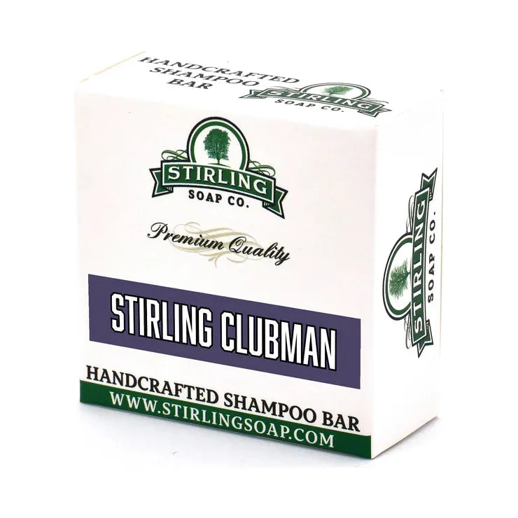 Stirling Soap Co. Stirling Clubman Shampoo Bar 3.8 Oz Shampoo Bar Pasteur Pharmacy