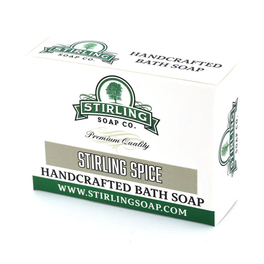 Stirling Soap Co. Bath Soap Bar 5.5 Oz Collection Bar Soap Pasteur Pharmacy Stirling Spice
