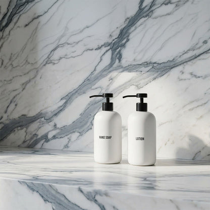 Distributeur de savon liquide en grès