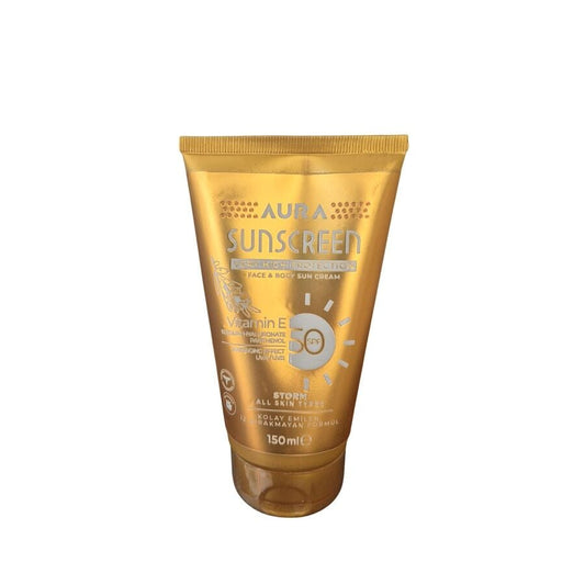 Crème solaire Storm Vitals Aura SPF 50 Visage et Corps 150 ml