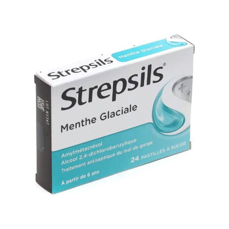 Strepsils Cool Lozenges Sore Throat Relief Pack of 24 Sore Throat Relief Pasteur Pharmacy