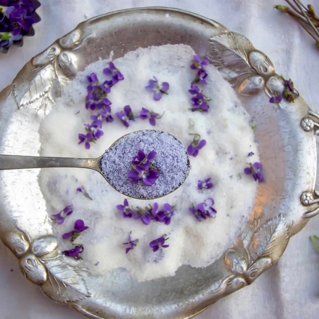 Sugared Violets