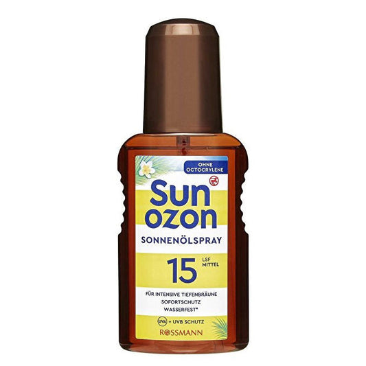 Sunozon SPF 15 Tanning Oil Spray for Sun Protection 150 ml