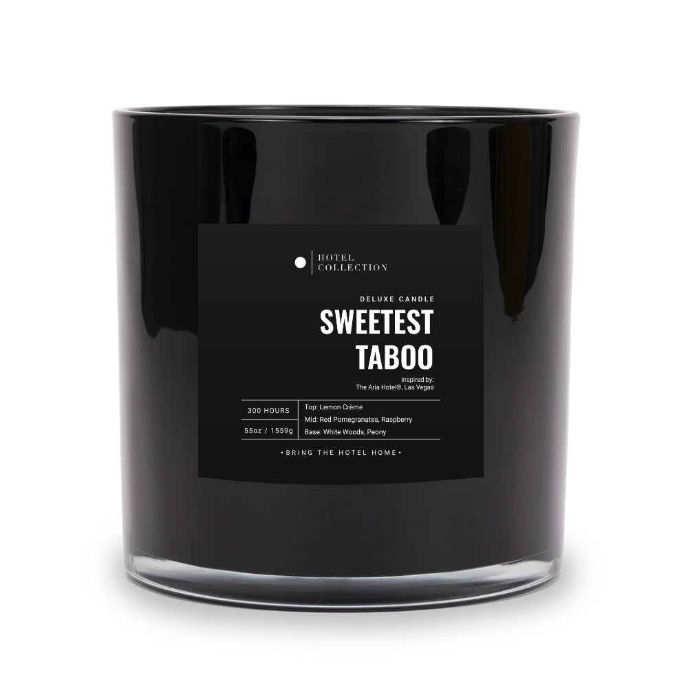 Hotel Collection Deluxe Sweetest Taboo™ Candle Candle Hotel Collection Black