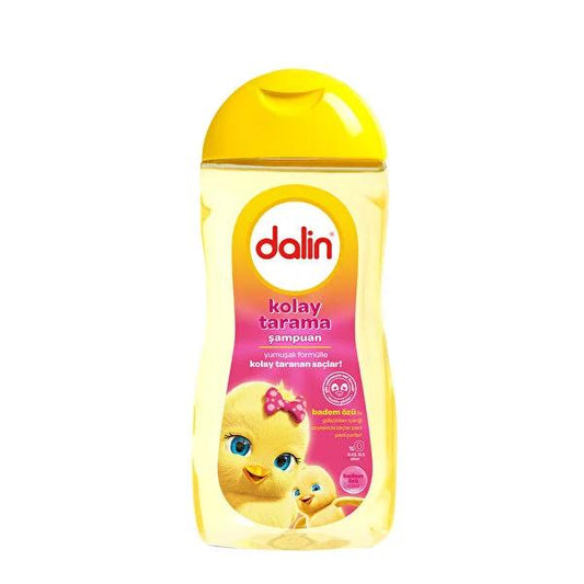 Shampoing pour bébé Dalin - Doux, hypoallergénique, à l'extrait d'amande pour des cheveux souples