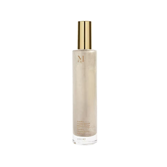 Misbahçe Stardust Vitamin-Enriched Shiny Hair and Body Oil - Nourishing, Glittery Effect, 3.38 fl oz