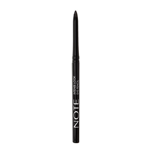 Delineador de ojos Note Cosmetics Intense Look - Resistente al agua, dermatológicamente probado, delineador negro para ojos sensibles