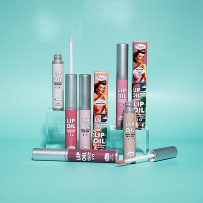 theBalm Berry Fast Lip Oil: Con color, extra brillante, no pegajoso - Cuidado labial hidratante y color sutil