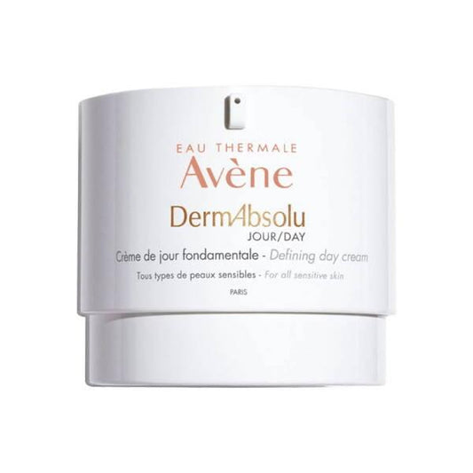 Avene DermAbsolu Anti-Aging Day Cream for Sensitive Skin - Hydrating, Firming, and Soothing with Hyaluronic Acid