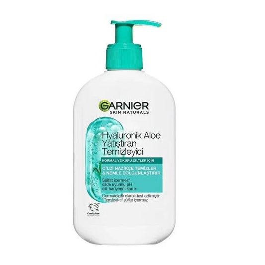 Limpiador calmante Garnier Hyaluronic Aloe - 250 ml