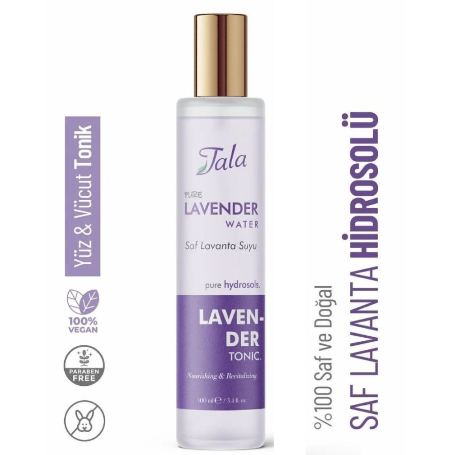 Brume apaisante pour le visage à l'eau de lavande pure Tala 100 ml