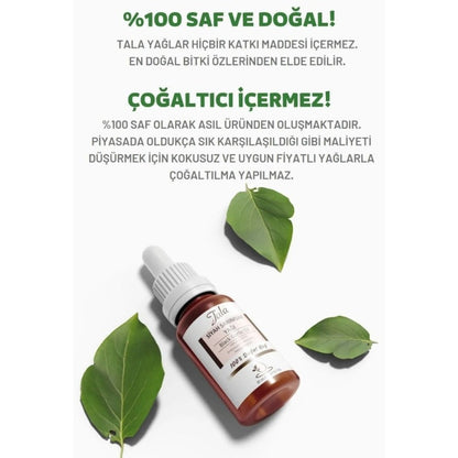 Huile d'ail noir Tala, soin du cuir chevelu pressé à froid, 20 ml