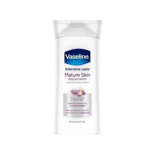 Loción Corporal Vaseline Intensive Care Mature - 400ml Hidratación Humectante para Piel Madura y Seca