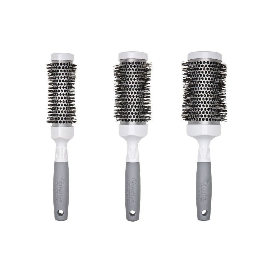 T-Curve Silver Nano Ionic Hair Brush Hair Brush Pasteur Pharmacy Set of all three sizes
