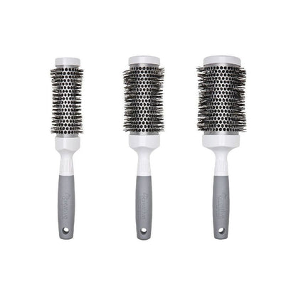 T-Curve Silver Nano Ionic Hair Brush Hair Brush Pasteur Pharmacy Set of all three sizes