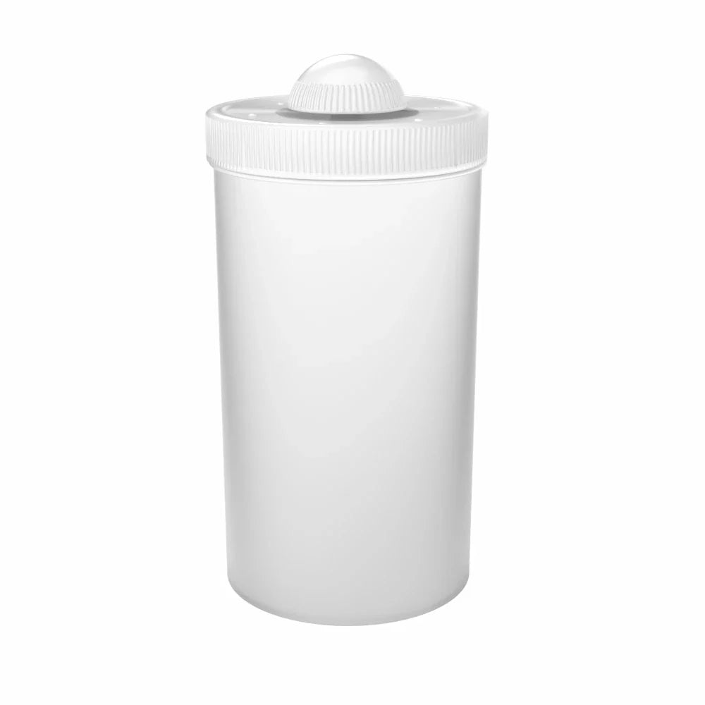 SAMIX Jar for Pump Adapter, White, with Lid (Pack of 5) Science & Laboratory Pasteur Pharmacy